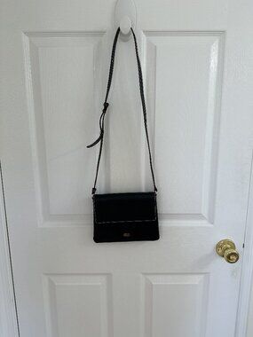 Frances Valentine New York Black Crossbody Bag